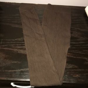 One Step Ahead Pants - Brown textured leggings One Step Ahead Pants - Brown textured leggings